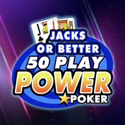 Jacks or Better - 50 Play Power Poker